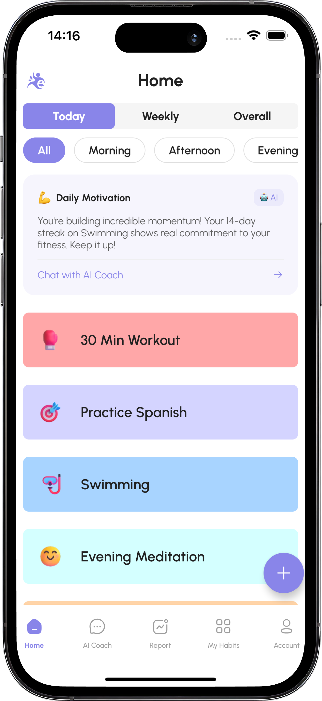 Habitly App Screenshot